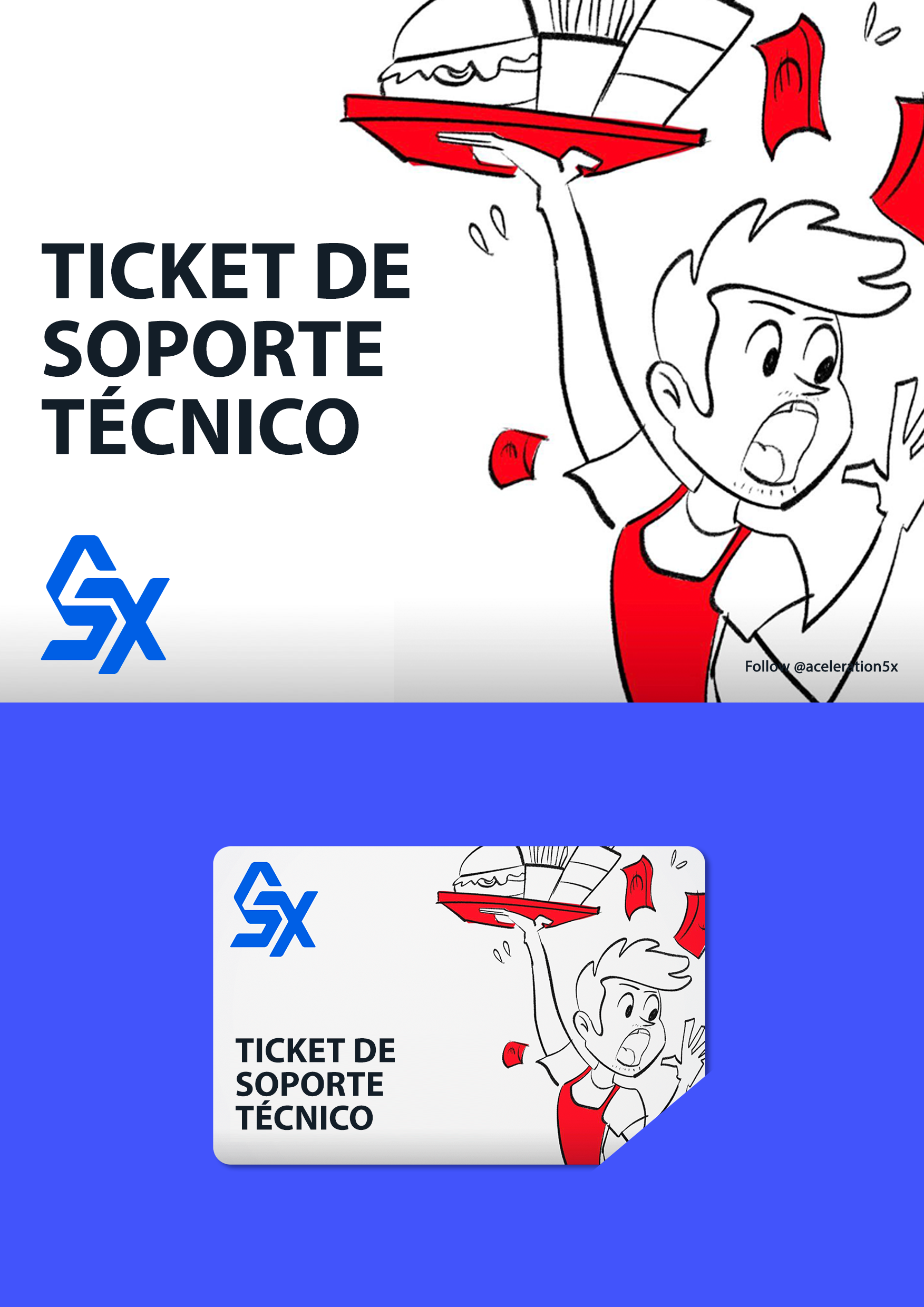 Tiquet de soporte técnico prioritario.